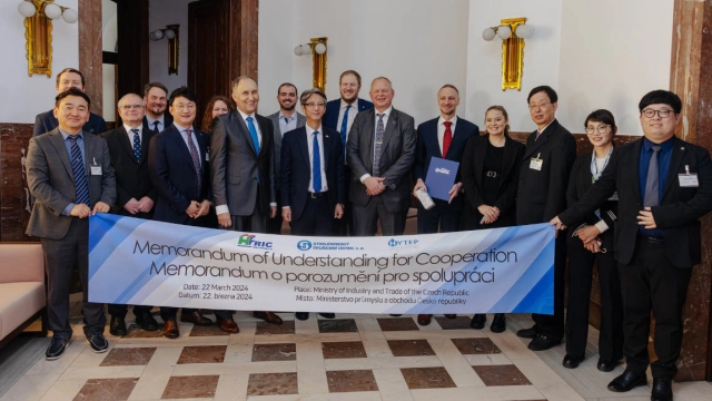 Aktuality - Strojírenský zkušební ústav, s.p. (SZÚ) podepsal Memorandum o porozumění a vzájemné spolupráci s korejským inovačním centrem pro vodíkové palivové články (WFRIC) a Českou vodíkovou technologickou platformou (HYTEP)