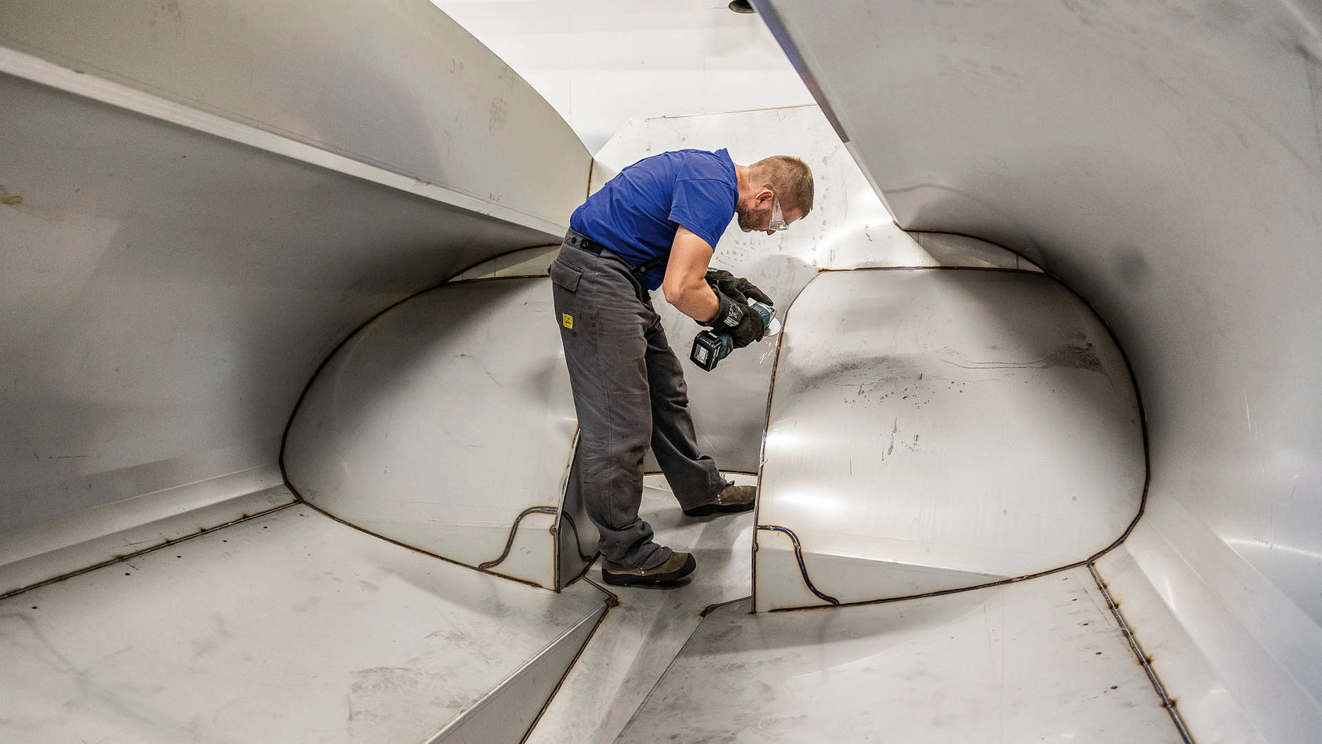 Svařenec z nerezu patří mezi nejnovější projekty ISMM 