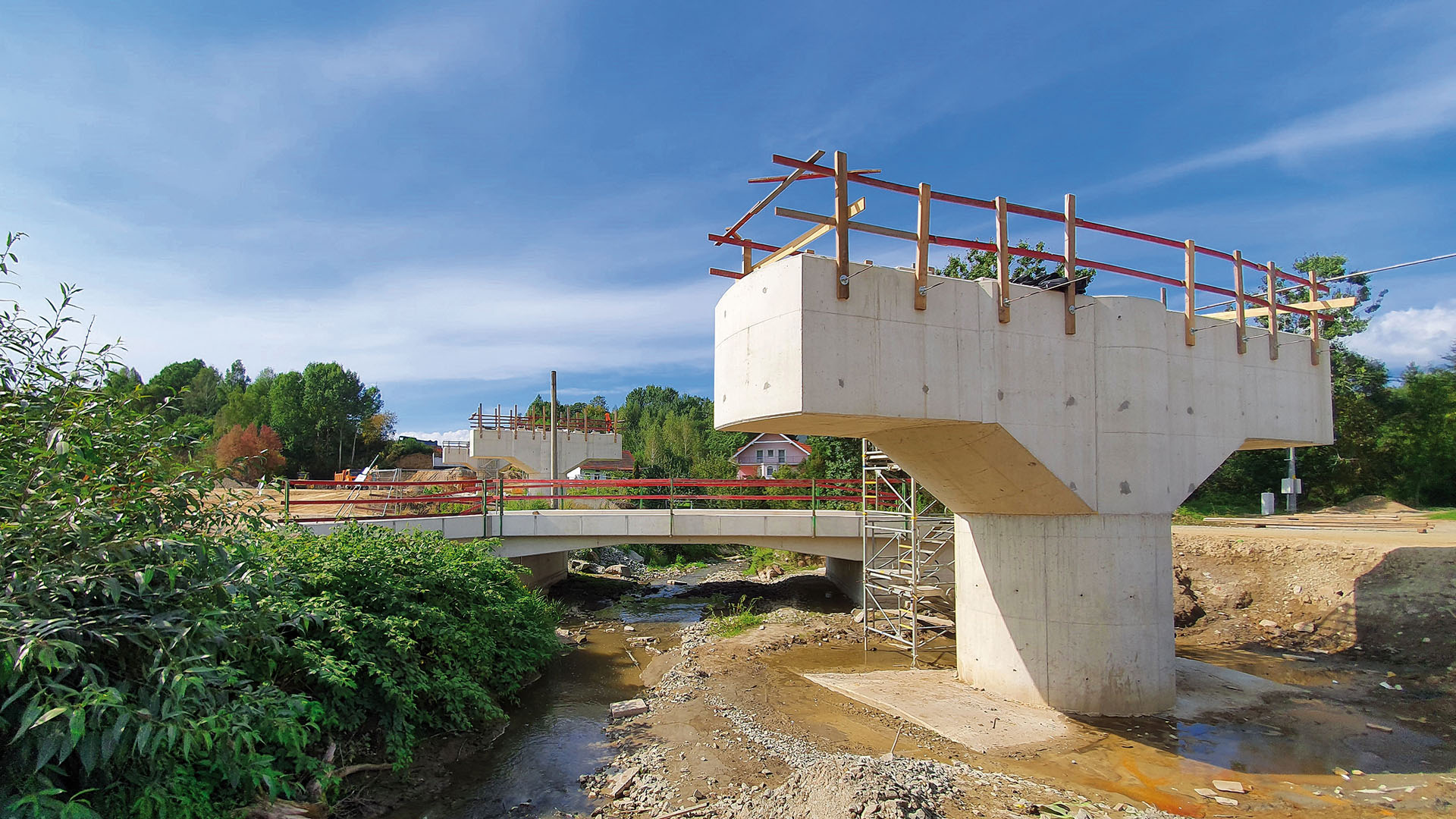 Najvýznamnejšou stavbou spoločnosti SMS je aktuálne obchvat Brezna