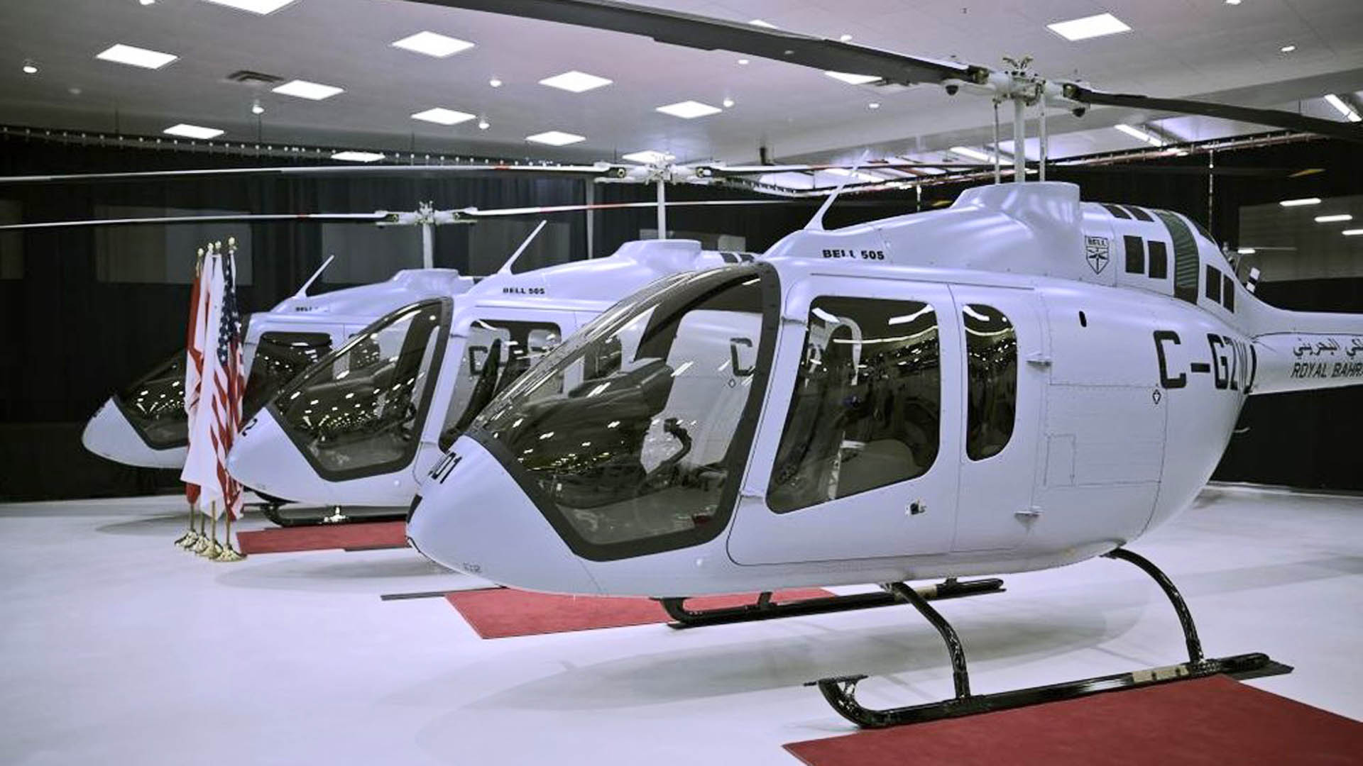 Vrtulníky Bell 505 dodané Bahrajnskému království