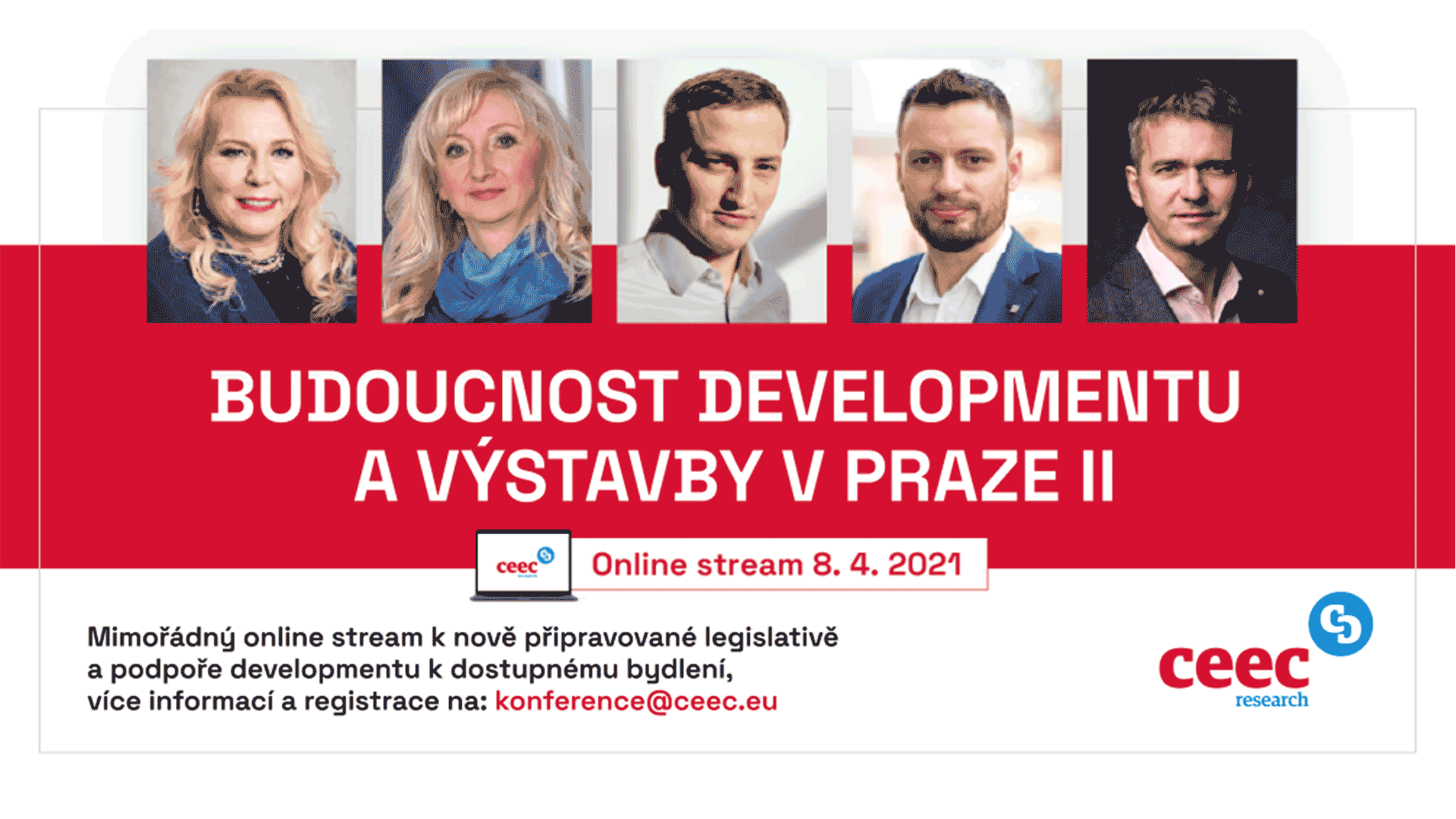 Budoucnost developmentu a výstavby v Praze II, 8.4.2021, online stream od 13:00