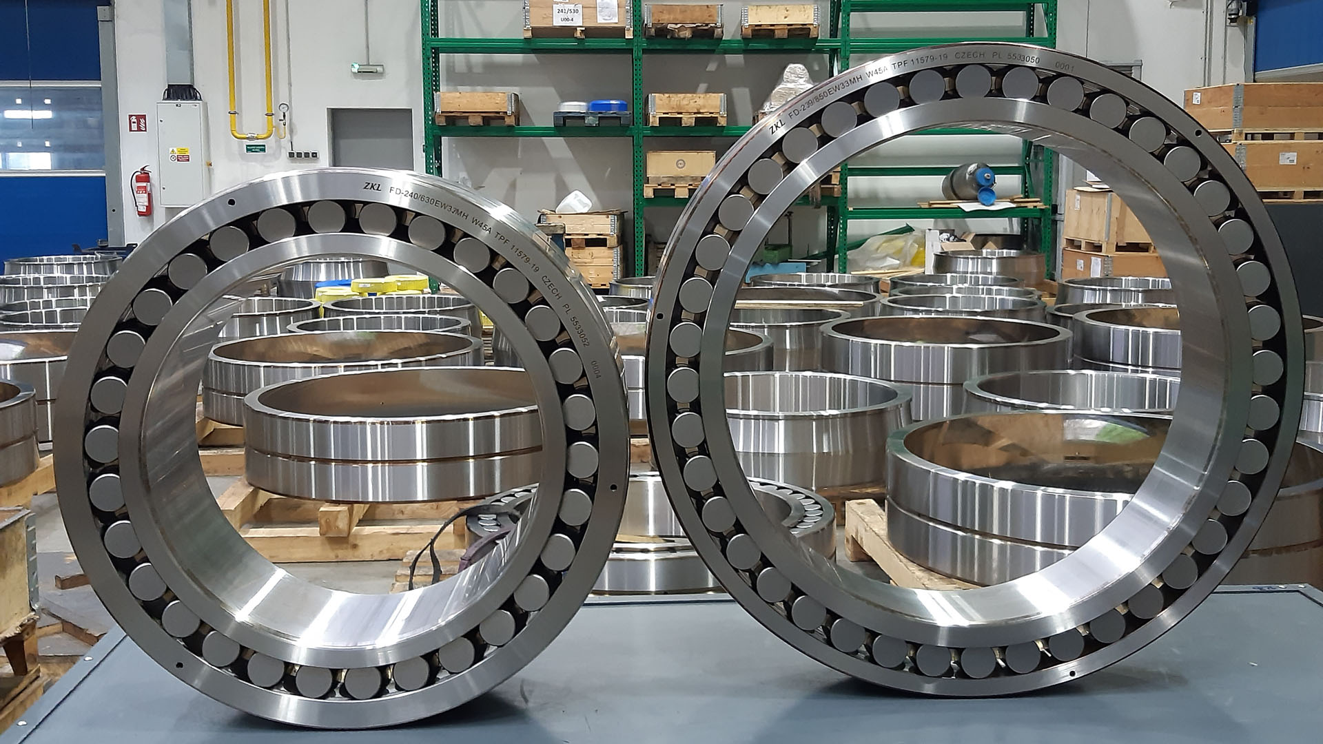 „Větší ložiska mají vyšší přidanou hodnotu,“ říká výkonný ředitel společnosti ZKL Jiří Prášil ml. 