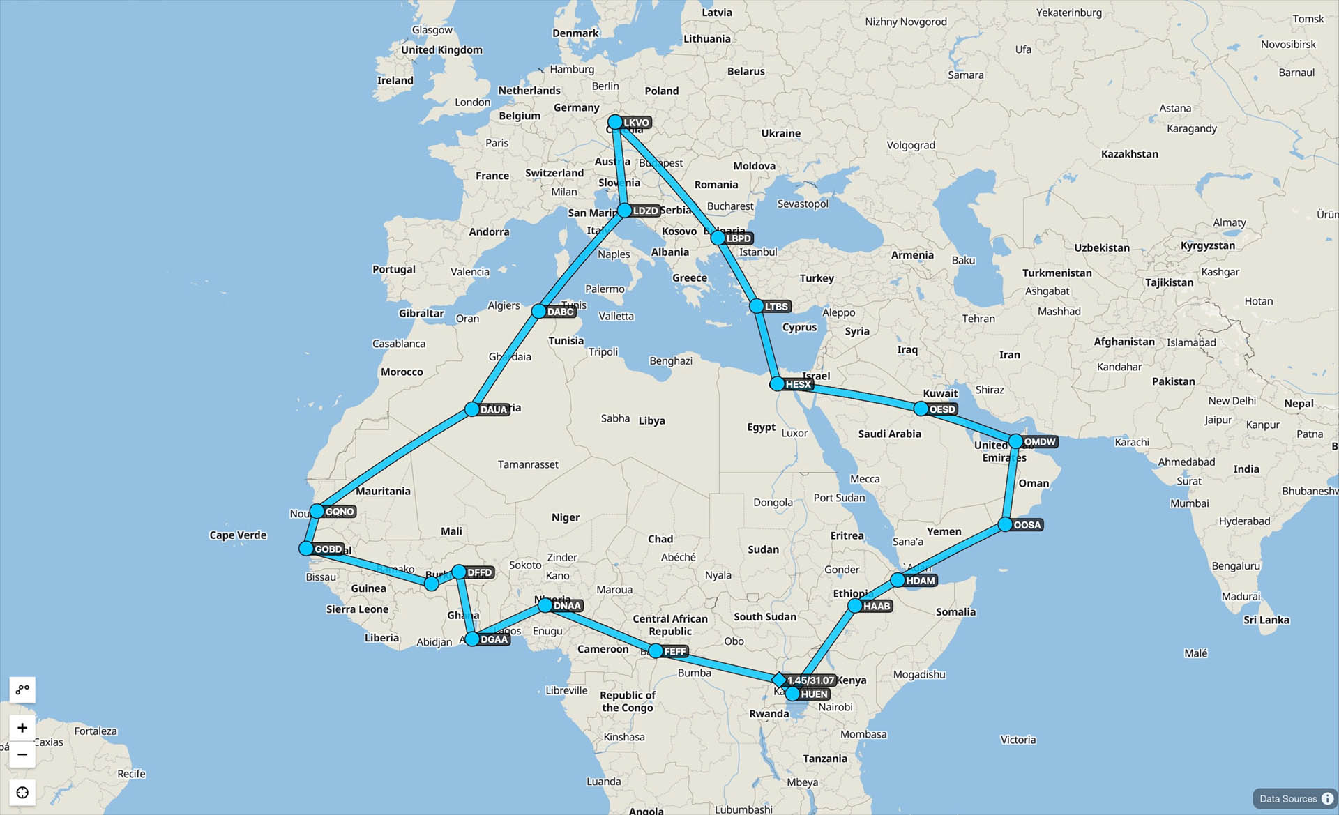L-39 Skyfox úspěšně zakončil misi po Africe a&nbsp;Blízkém Východě