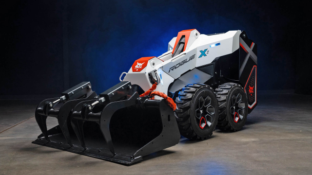 Aktuality - Bobcat představí koncept autonomního nakladače RogueX2 na veletrhu Intermat 2024