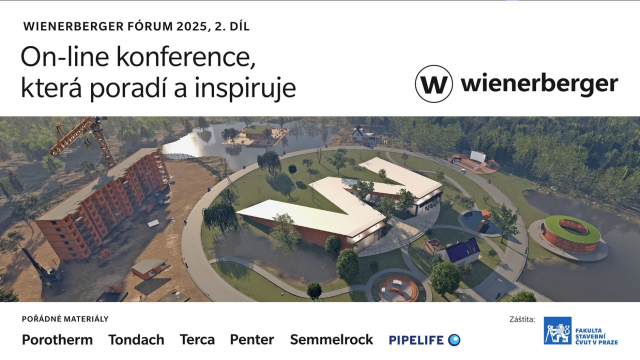 Aktuality - Druhý díl wienerberger fóra poradí, jak stavět úsporně a odolně. Tématem budou střechy, čerpadla i moderní vytápění