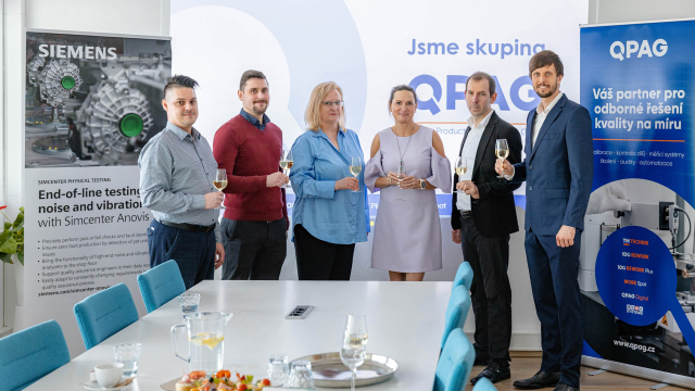 Aktuality - Společnost QPAG uzavřela spolupráci se Siemens Industry Software pro zastoupení Simcenter SCADAS a Simcentrer Anovis