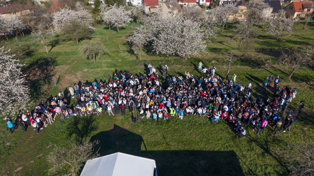 Aktuality - Bobcat spojil stovky studentů a dobrovolníků při obnově Svatohorských sadů v Příbrami