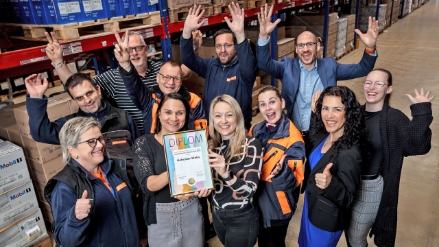 Aktuality - Gebrüder Weiss opět potvrzuje své postavení na trhu: Již počtvrté převzal ocenění Czech Business Superbrands